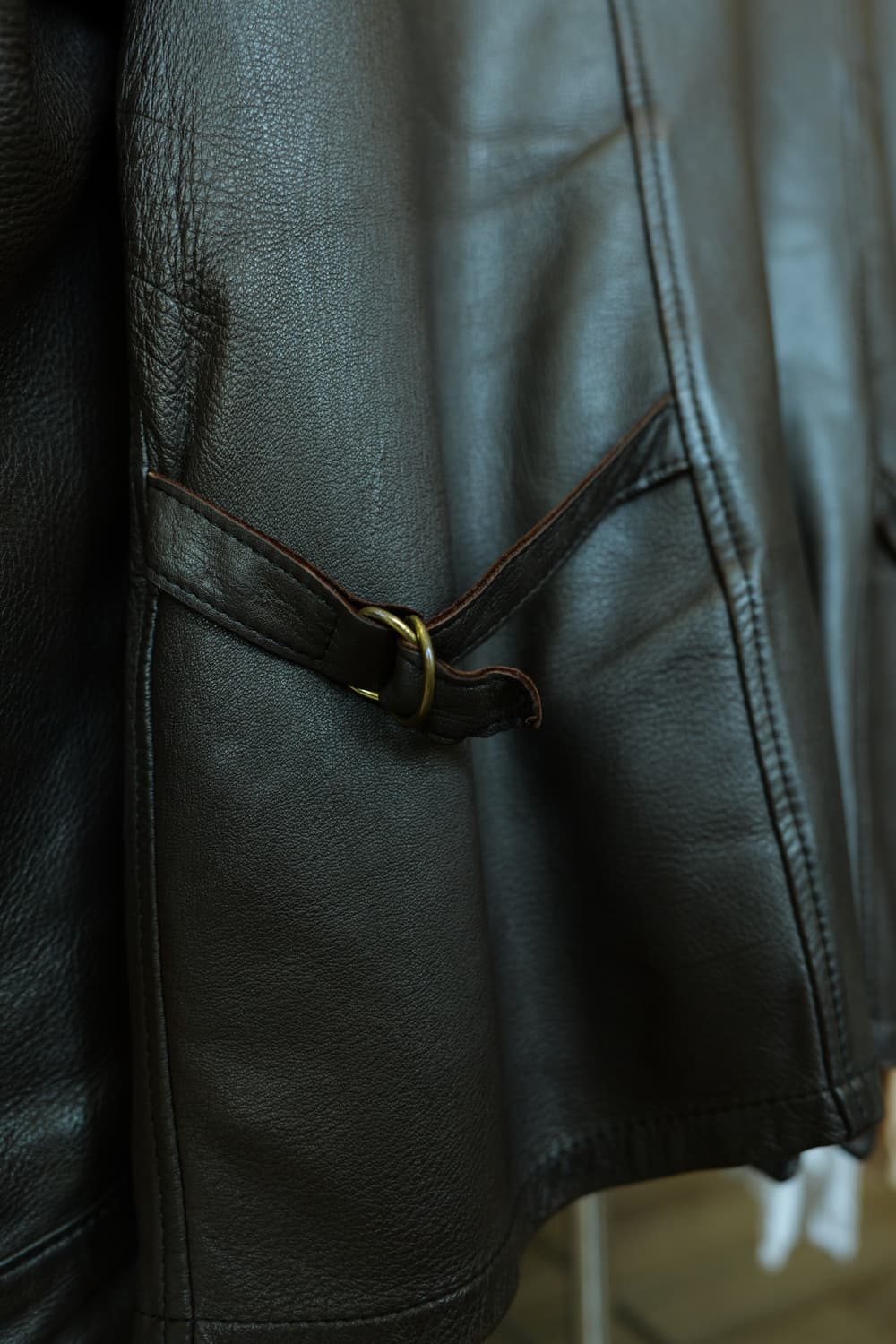 미드웨스턴 브라운 디어스킨 스포츠자켓 상품이미지4