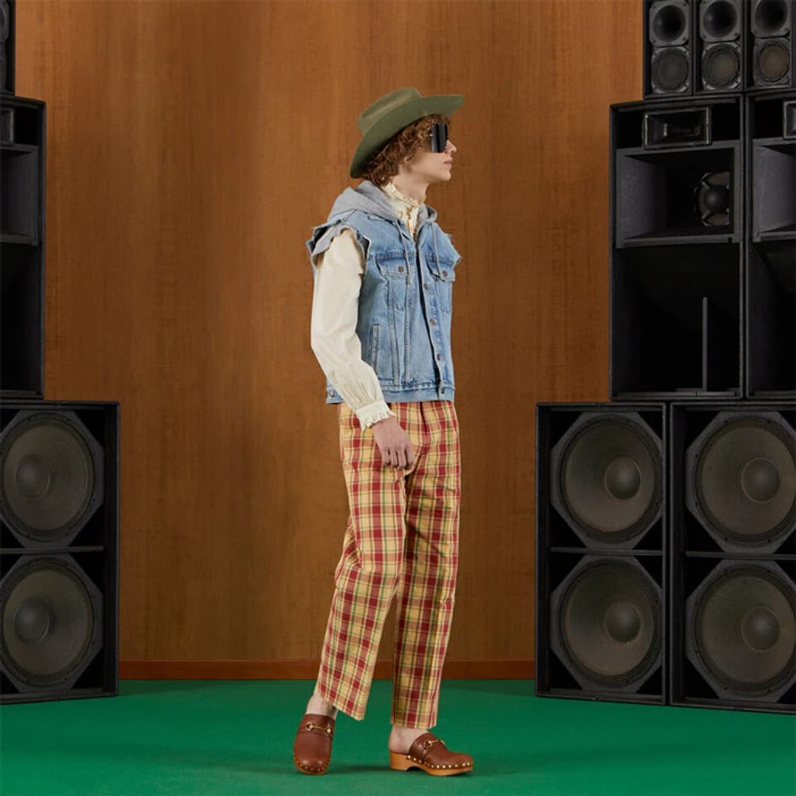 구찌 할리우드 바빌론 데님 후드 베스트 상품이미지2