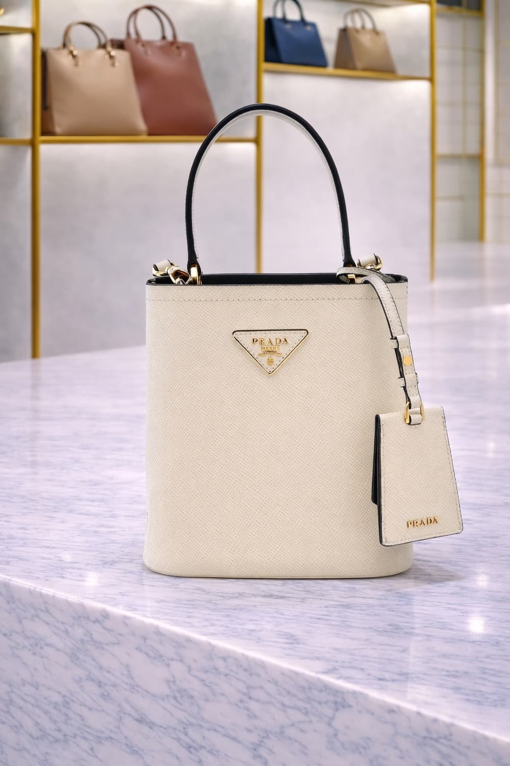 [A급] 프라다 사피아노 두블레 버킷백 판매합니다!!! 상품이미지1