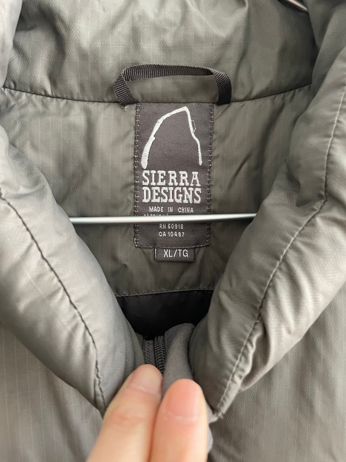 Sierra Designs 시에라 디자인 패딩 XL Grey 상품이미지4