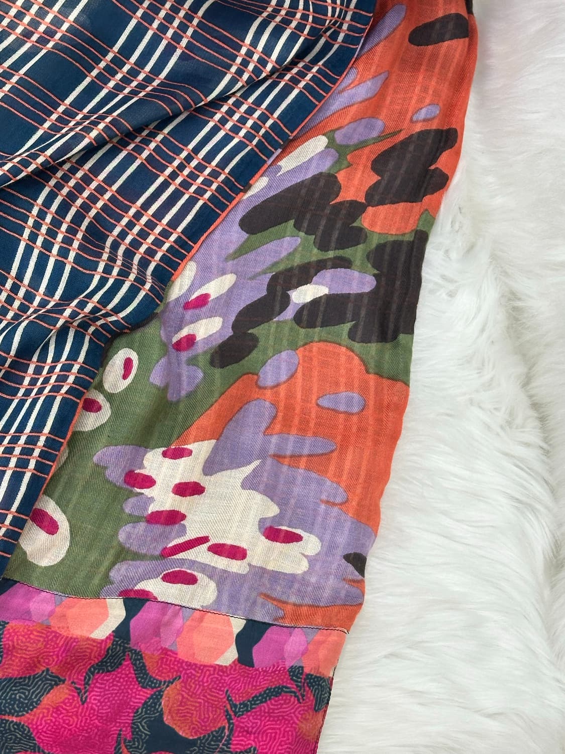 오일릴리 양면 머플러 상품이미지1