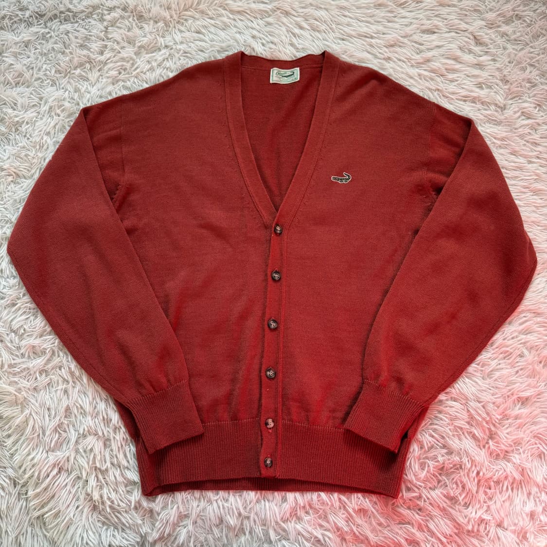 CROCODILE 일본빈티지 빅사이즈 가디건 크로커다일 xxl 110 상품이미지2