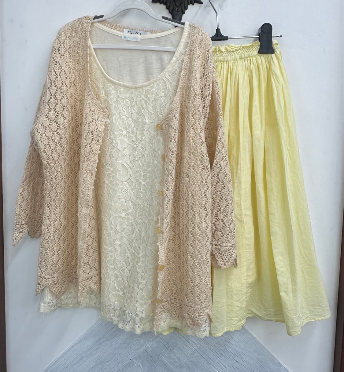 🌼하구미의 마주잡은 두손 코디세트🌼 가디건 레이스 페어리 모리걸  상품이미지2