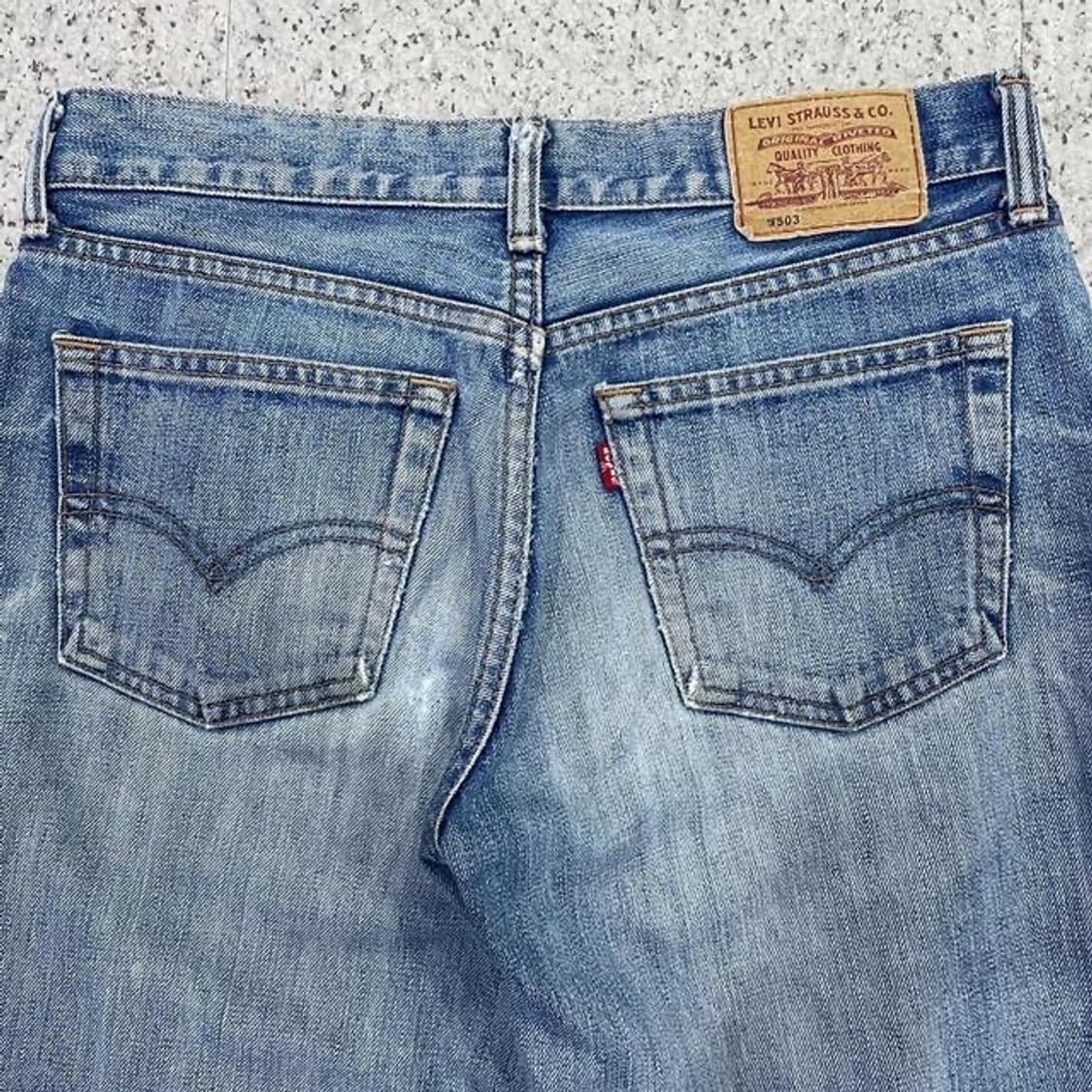 28) 00's 리바이스 제팬 503 중청 상품이미지4