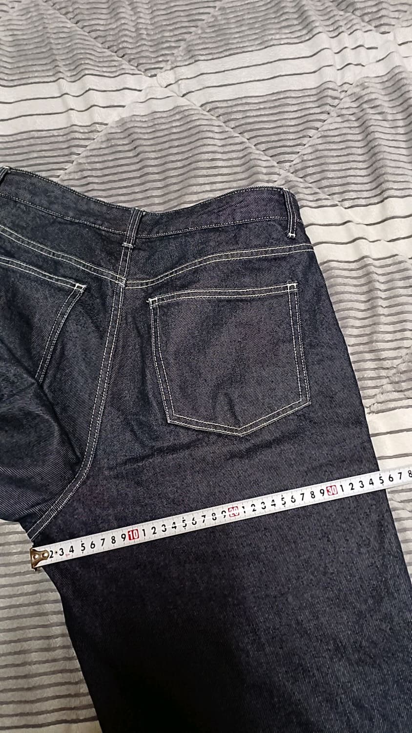 스파오 와이드청바지 32인치 기장105 상품이미지7