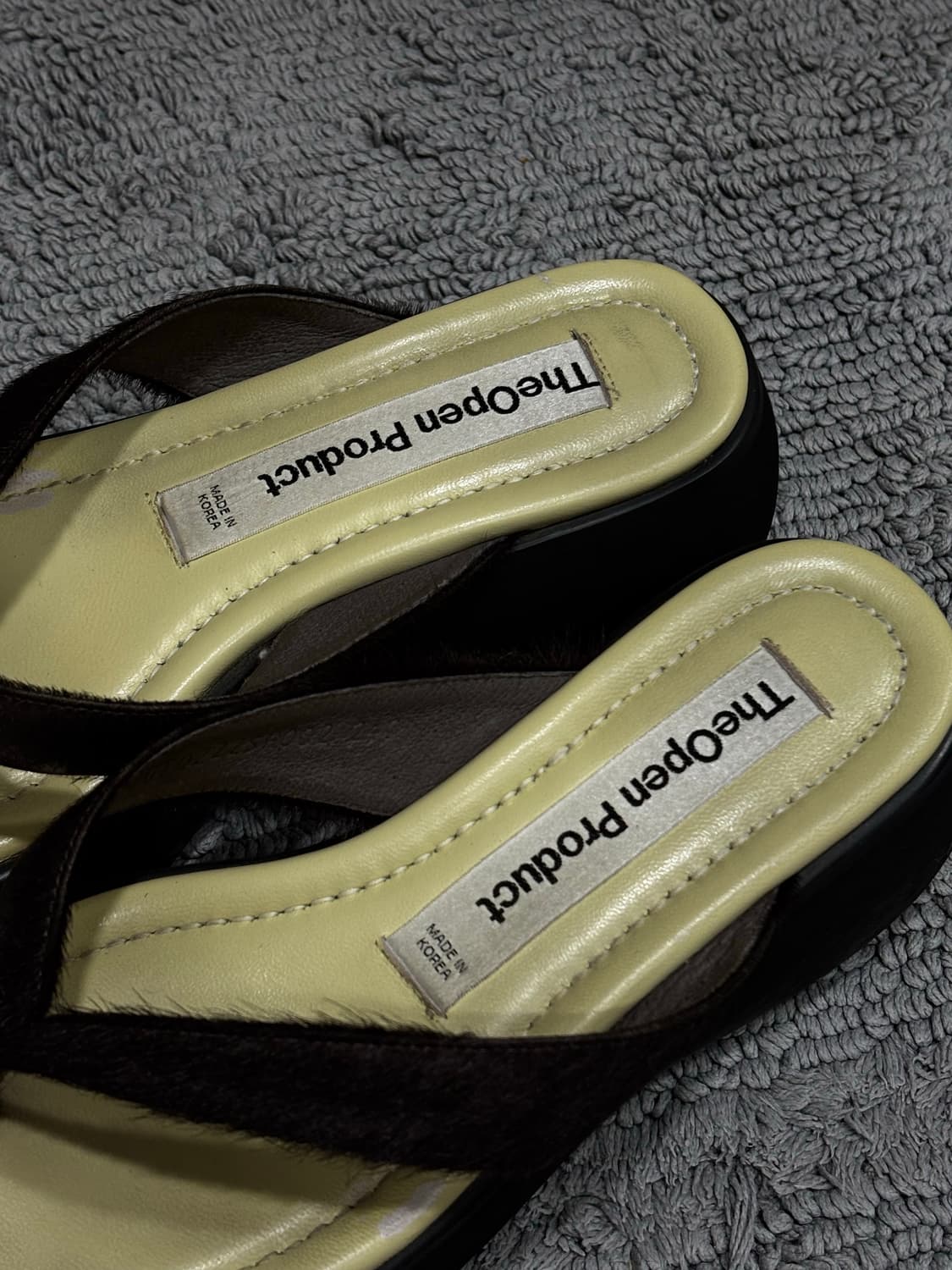 더오픈프로젝트 플랫폼 플립플랍 쪼리 250 상품이미지5