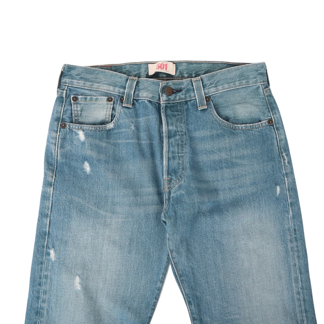 리바이스 501 스트레이트 레그 버튼플라이 데님팬츠 상품이미지2