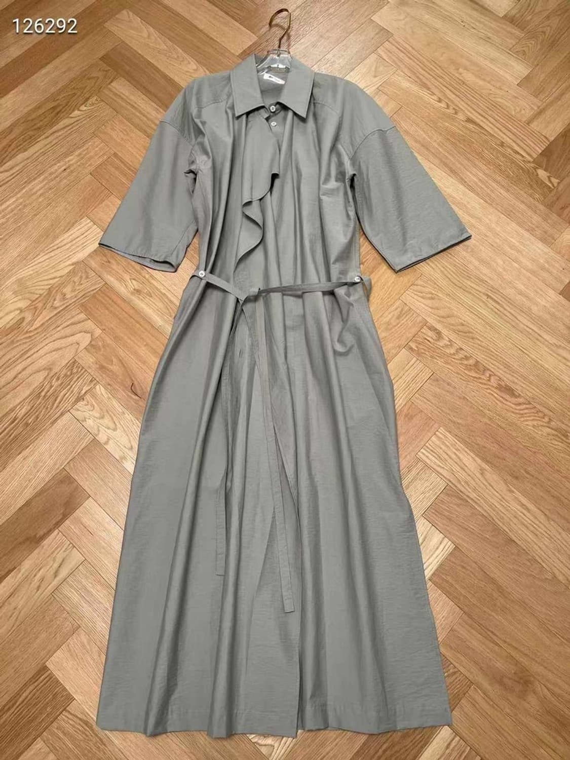 Asymmetrical Shirt Dress 상품이미지1