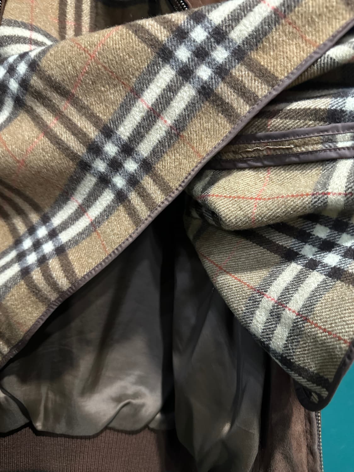 런던포그 양가죽 스웨이드자켓 100사이즈 상품이미지5