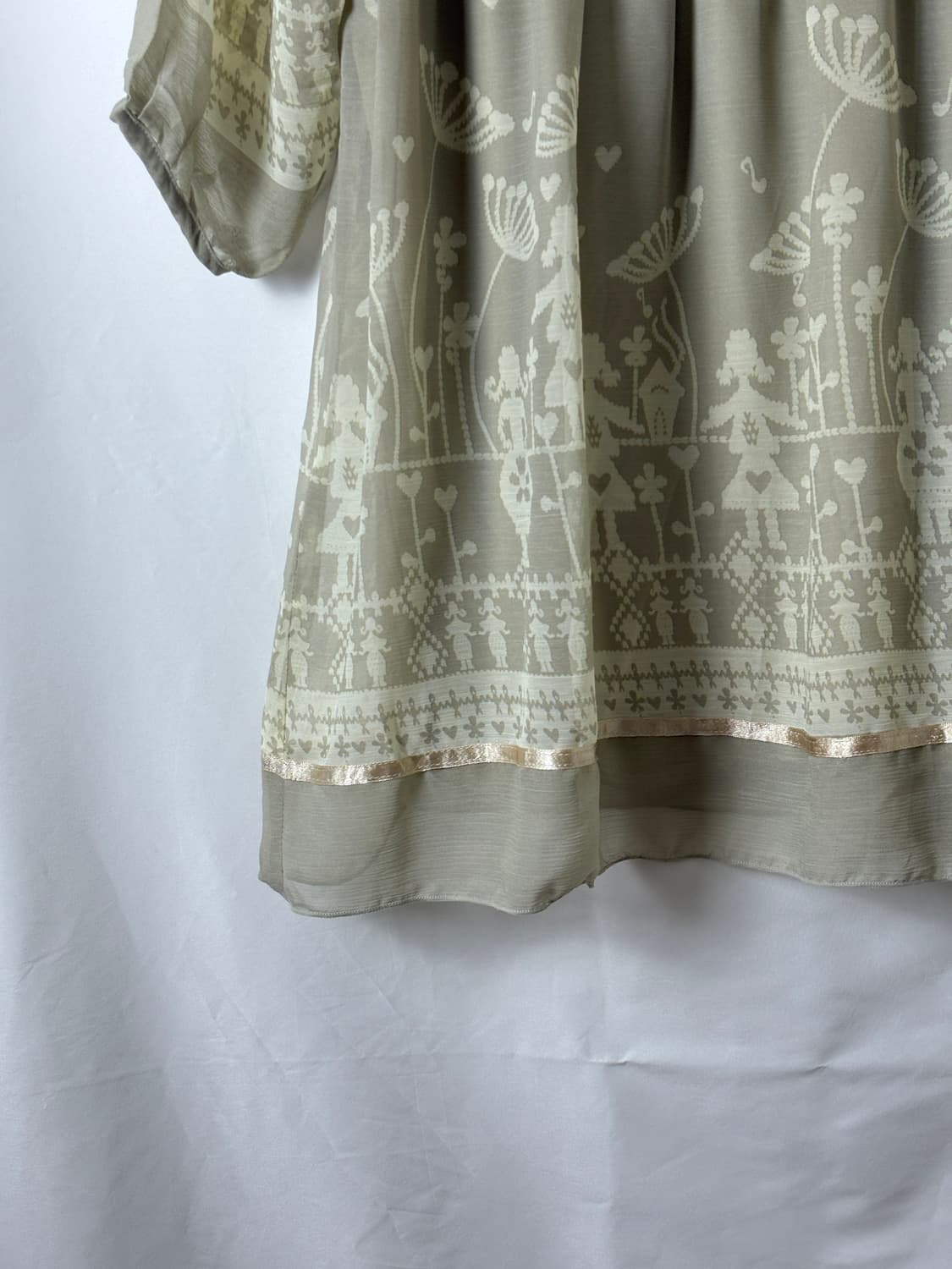 애쉬 그린 레이스 원피스 상품이미지9