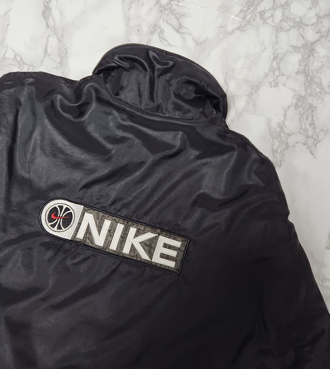 나이키 사이드라인 검흰 빅로고 올드스쿨 점퍼 자켓
 상품이미지3