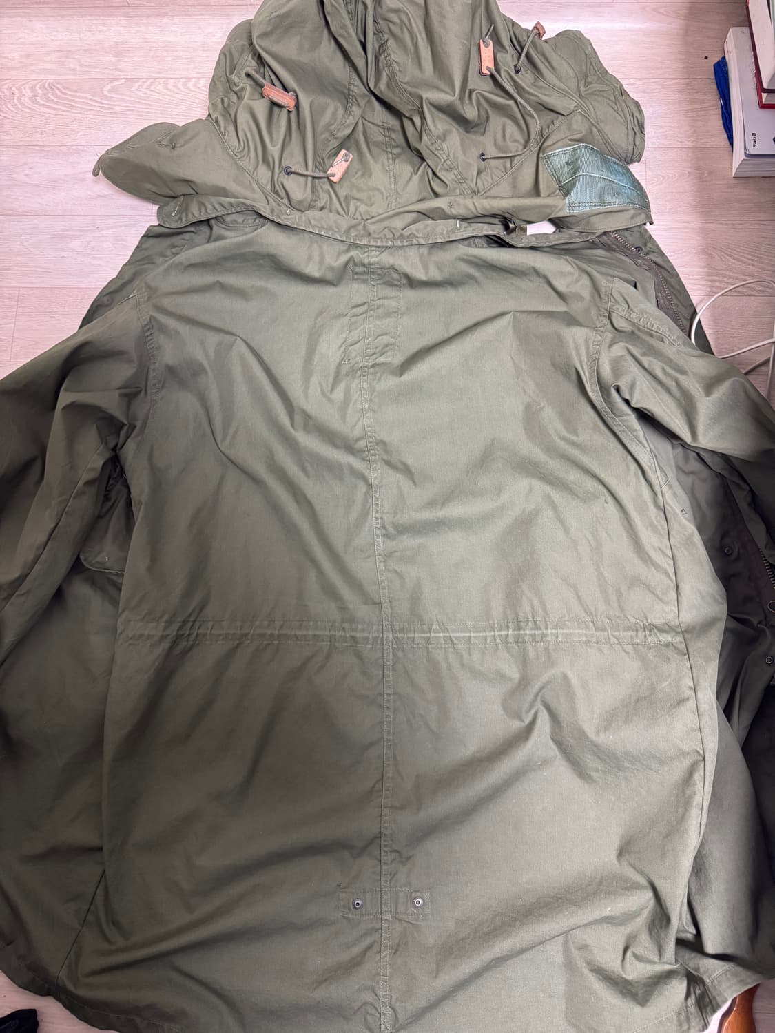 80s 소슈 M65 피쉬테일 오리지날 개파카 판매 상품이미지3