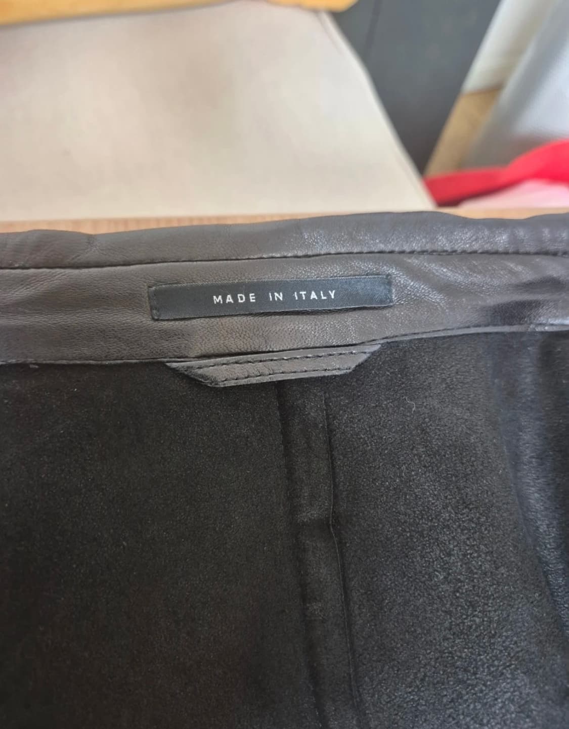 구찌 레더 블레이저 자켓 52 사이즈 상품이미지3