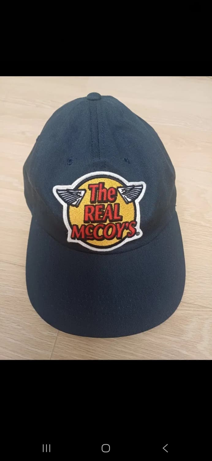 리얼맥코이 볼캡 네이비 상품이미지1