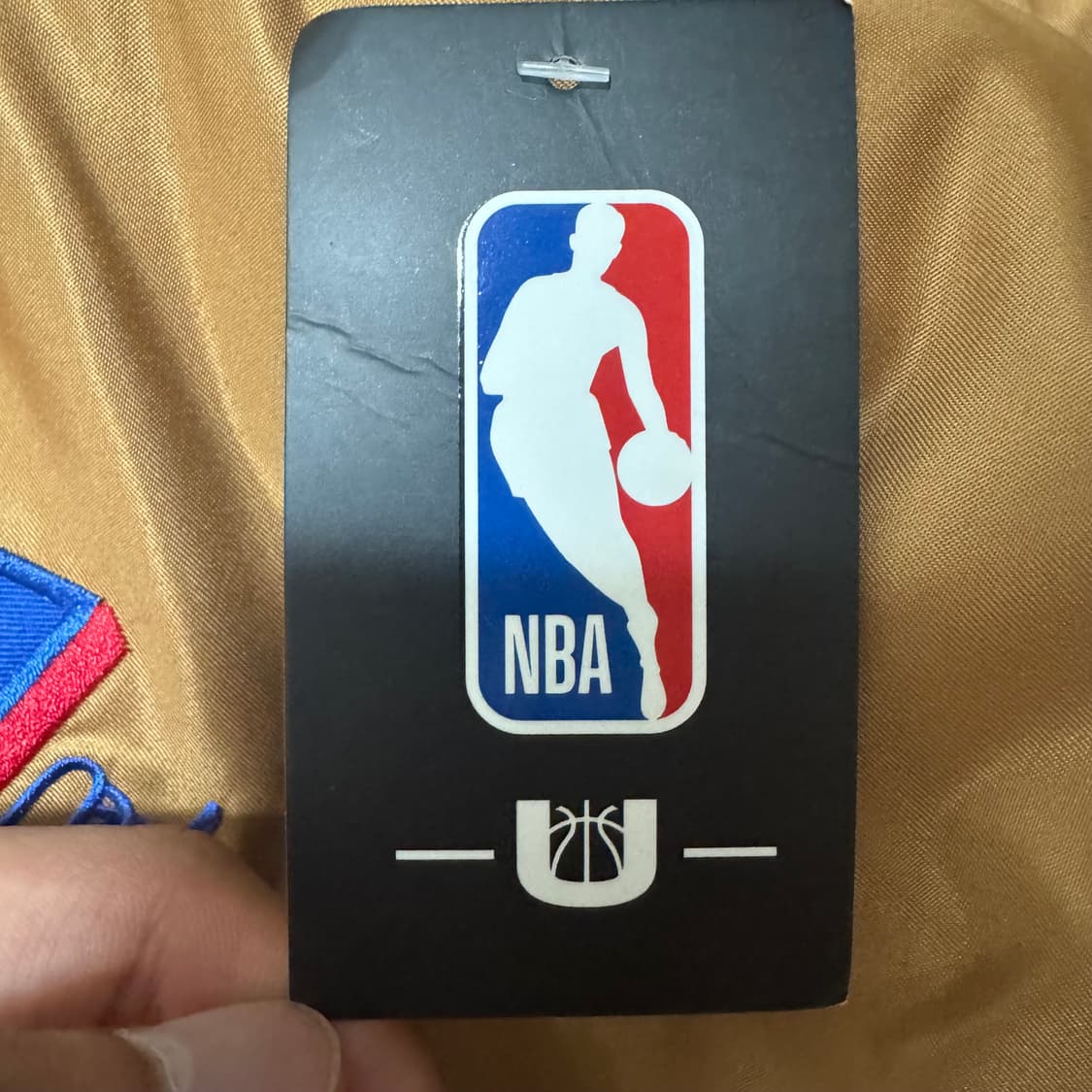 NBA 필라델피아 바시티 봄버 자켓 상품이미지5