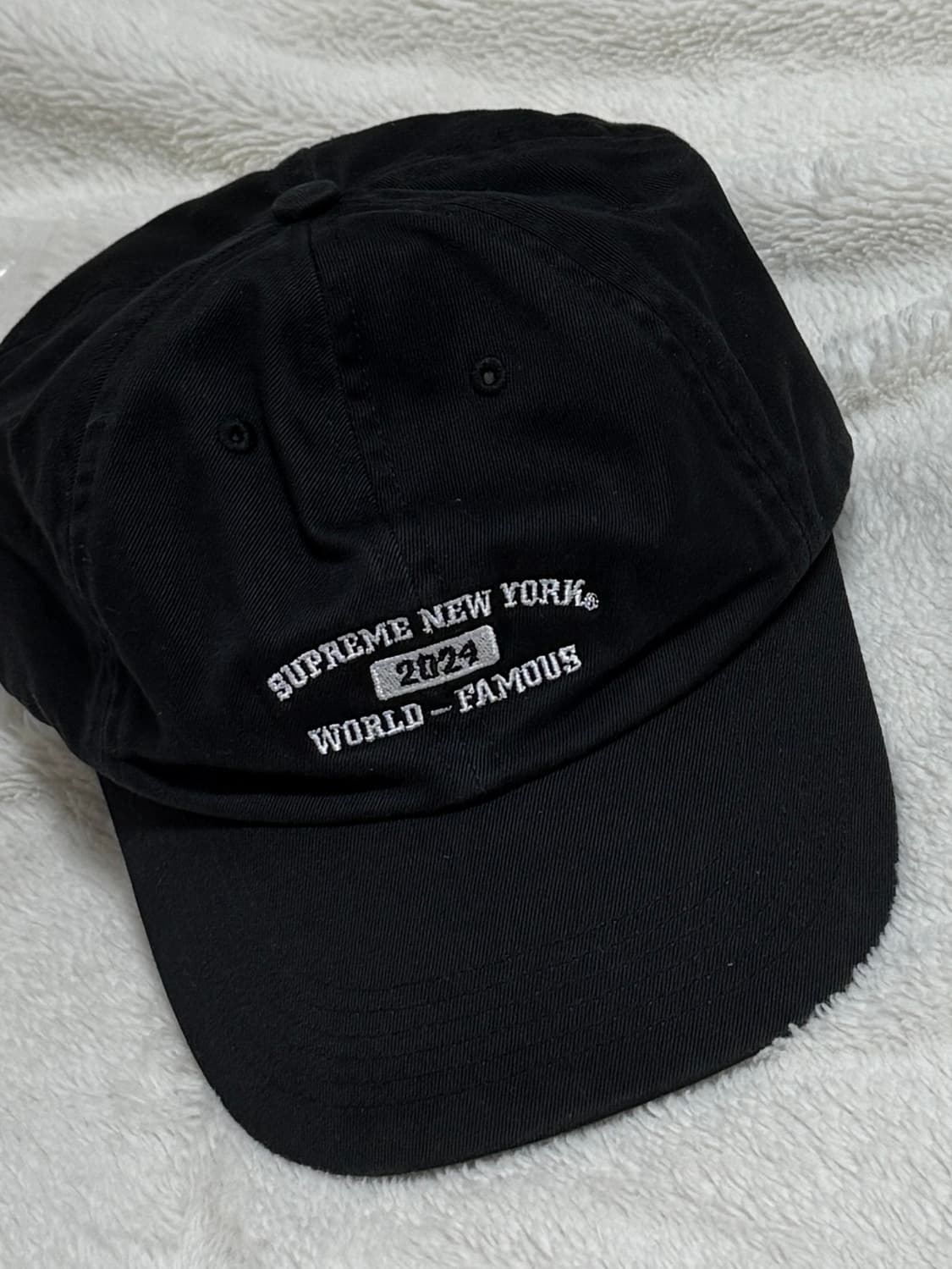 슈프림 뉴욕 아크 6패널 캡모자 블랙 상품이미지2