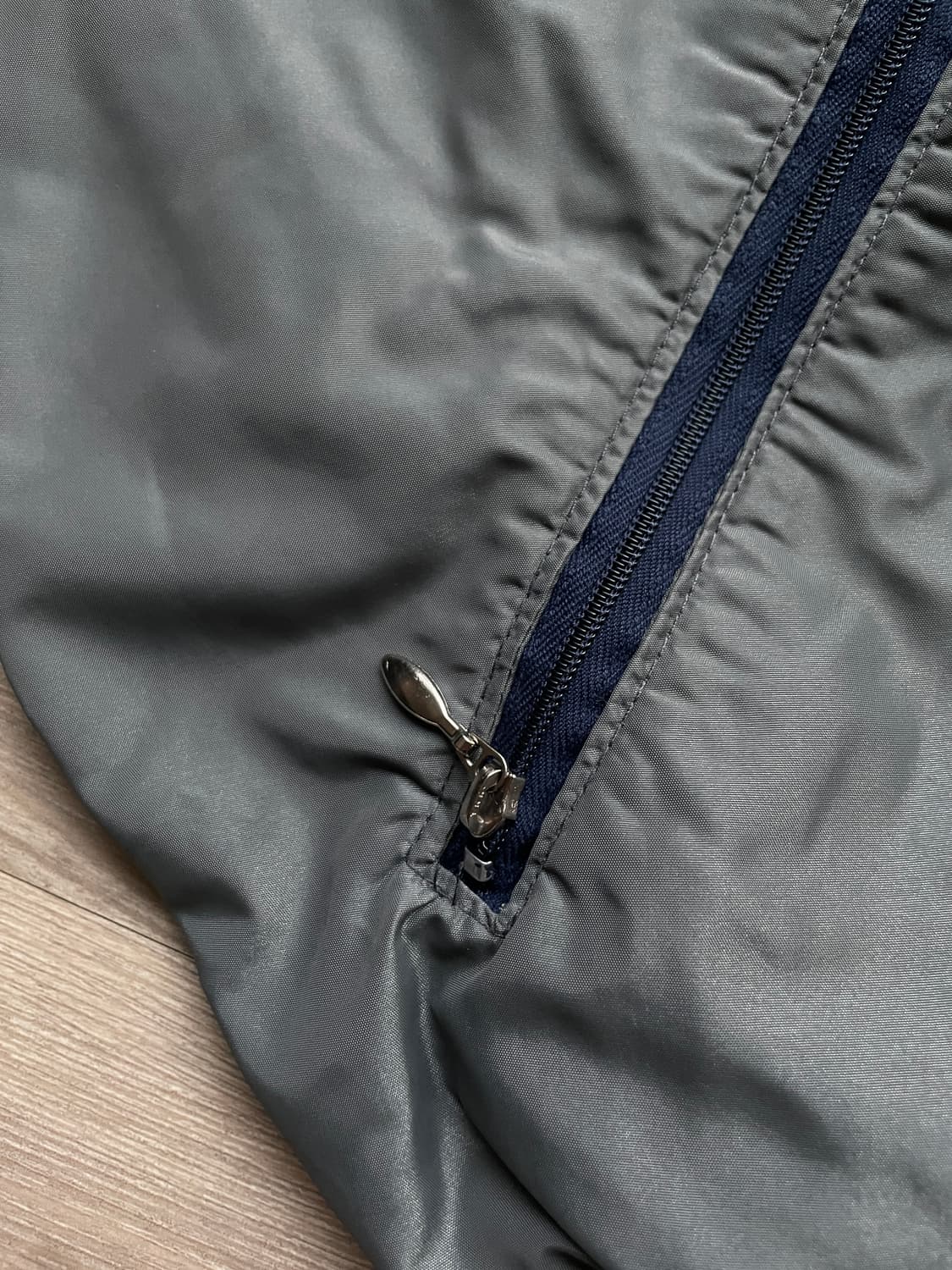 80s 파타고니아 쉘드 신칠라 데카태그 봄버 자켓 그레이 rare 상품이미지7