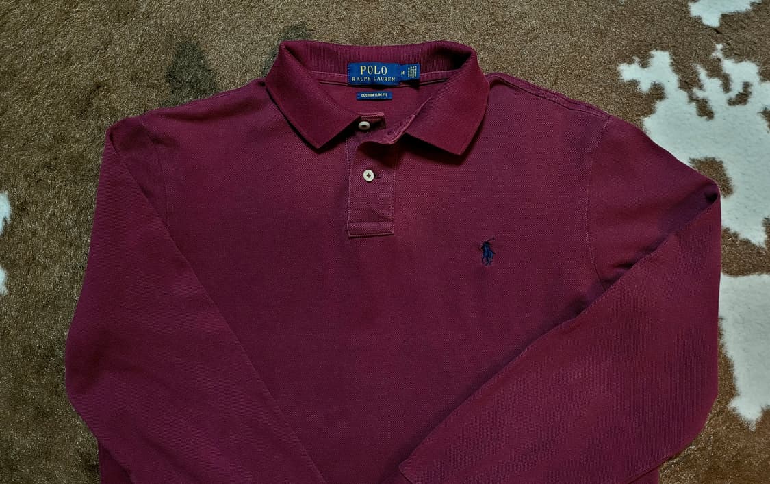 폴로 랄프로렌 남녀공용 버건디 셔츠(S~M) 상품이미지2