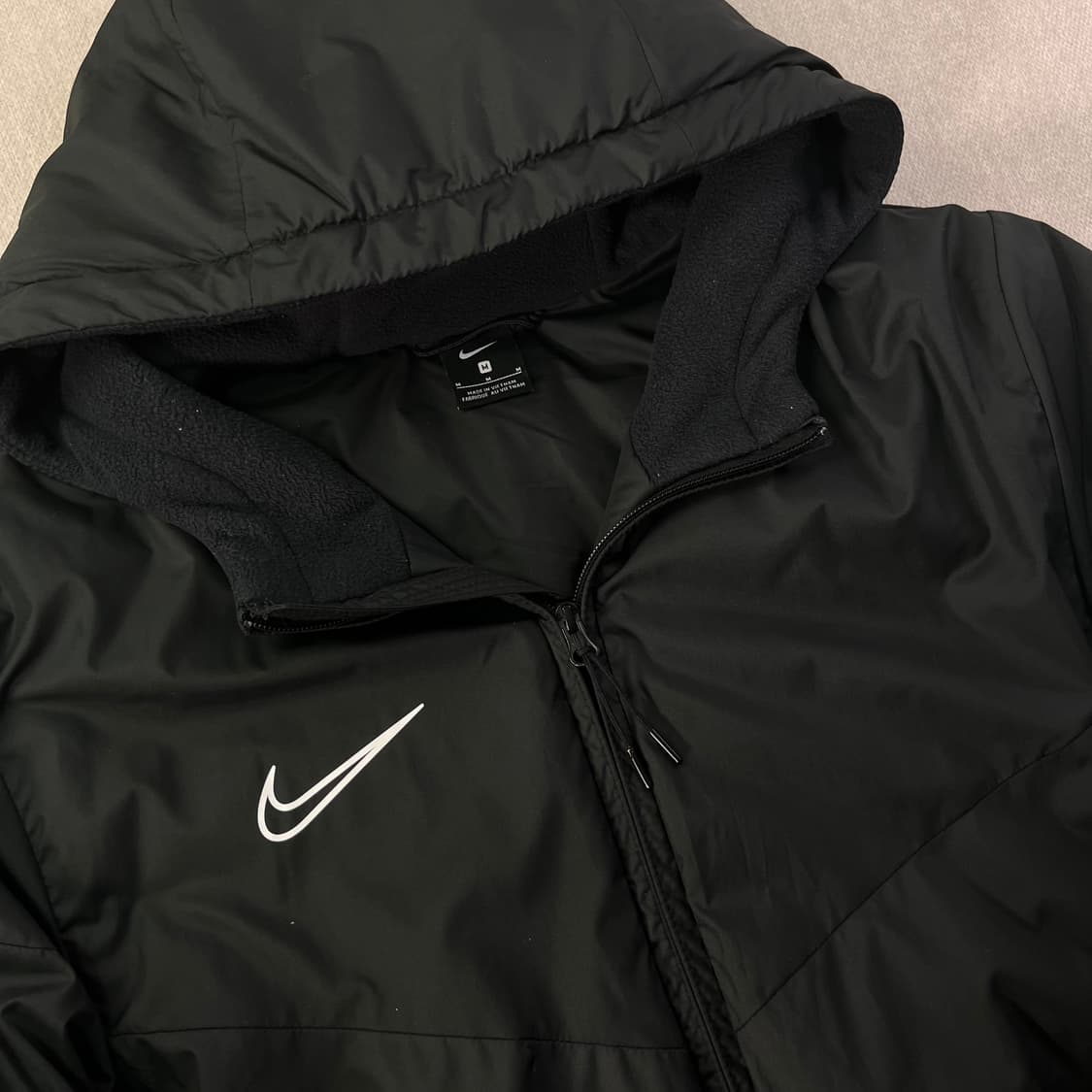 100 나이키 신형 기모 풀집업 나일론 자켓 상품이미지2
