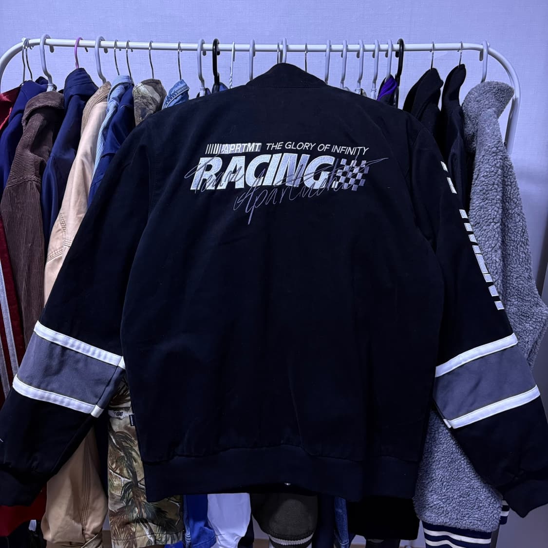 아파트먼트 apartment 레이싱자켓(택 상품) M 상품이미지3