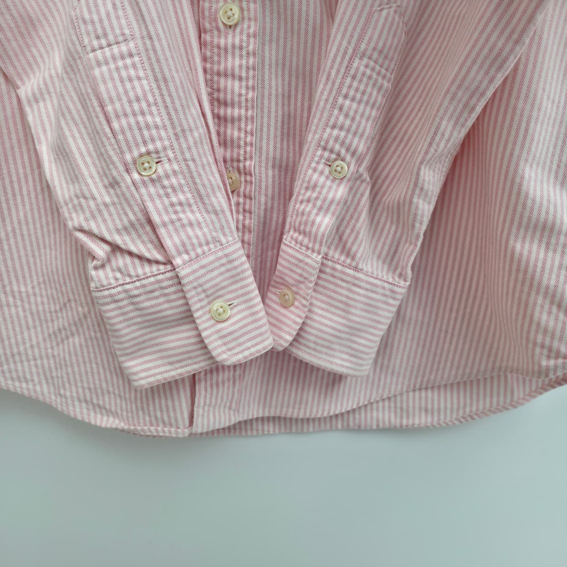 [XS] 폴로 랄프로렌 핑크 스트라이프 셔츠 상품이미지5