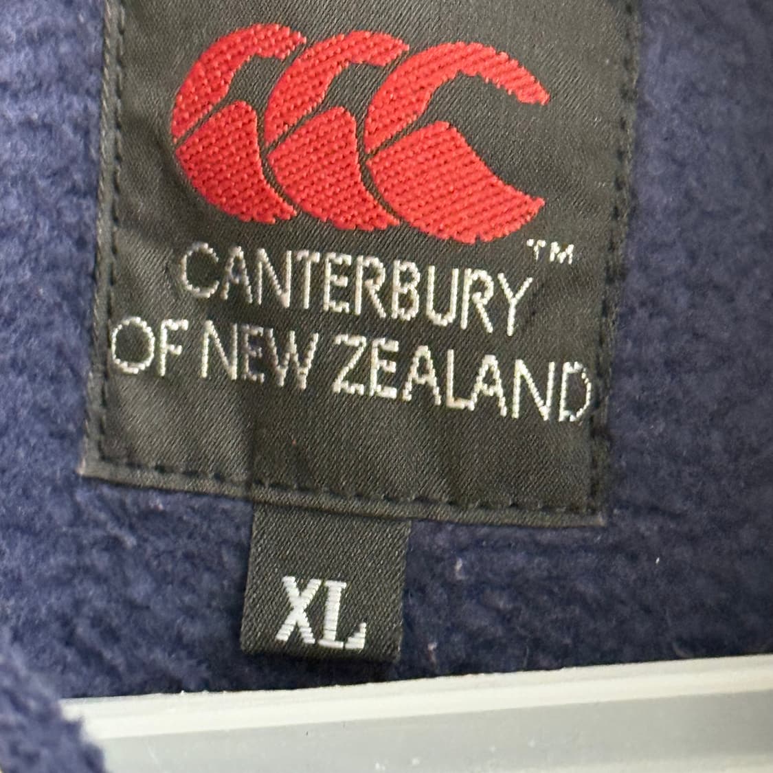 Canterbury of New Zealand 켄터베리 기모 집업 XL 상품이미지2