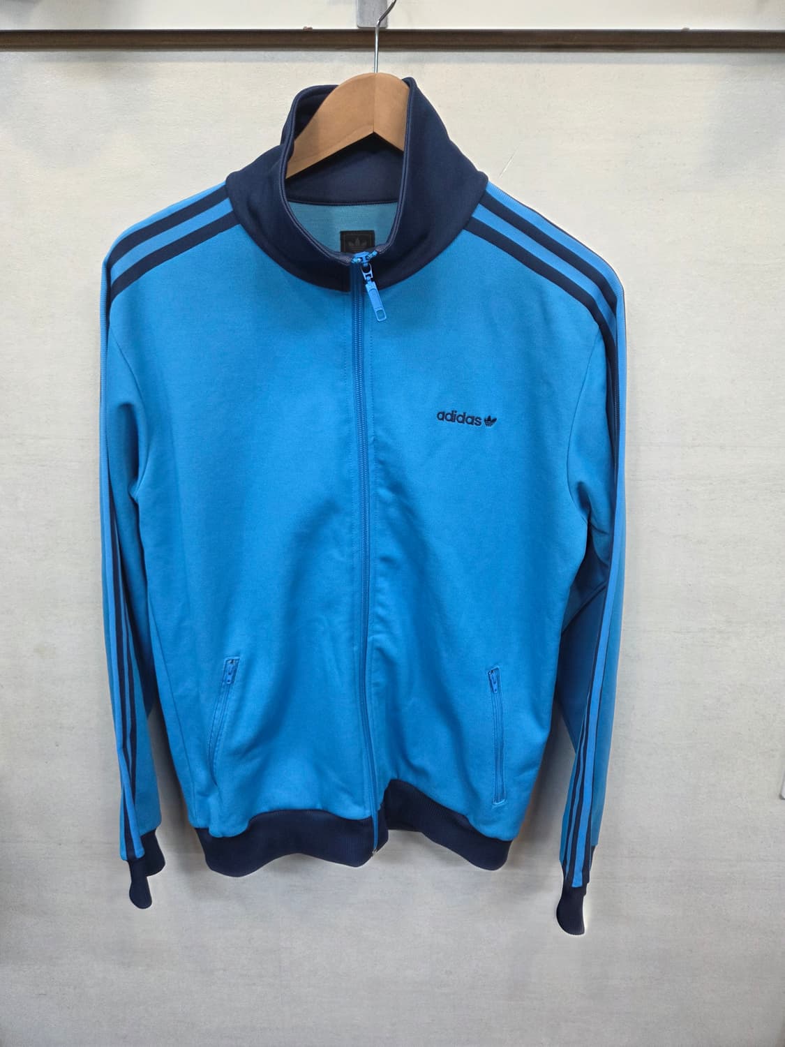 아디다스 올드스쿨 베켄바우어 트랙탑 져지 블루 m 상품이미지1