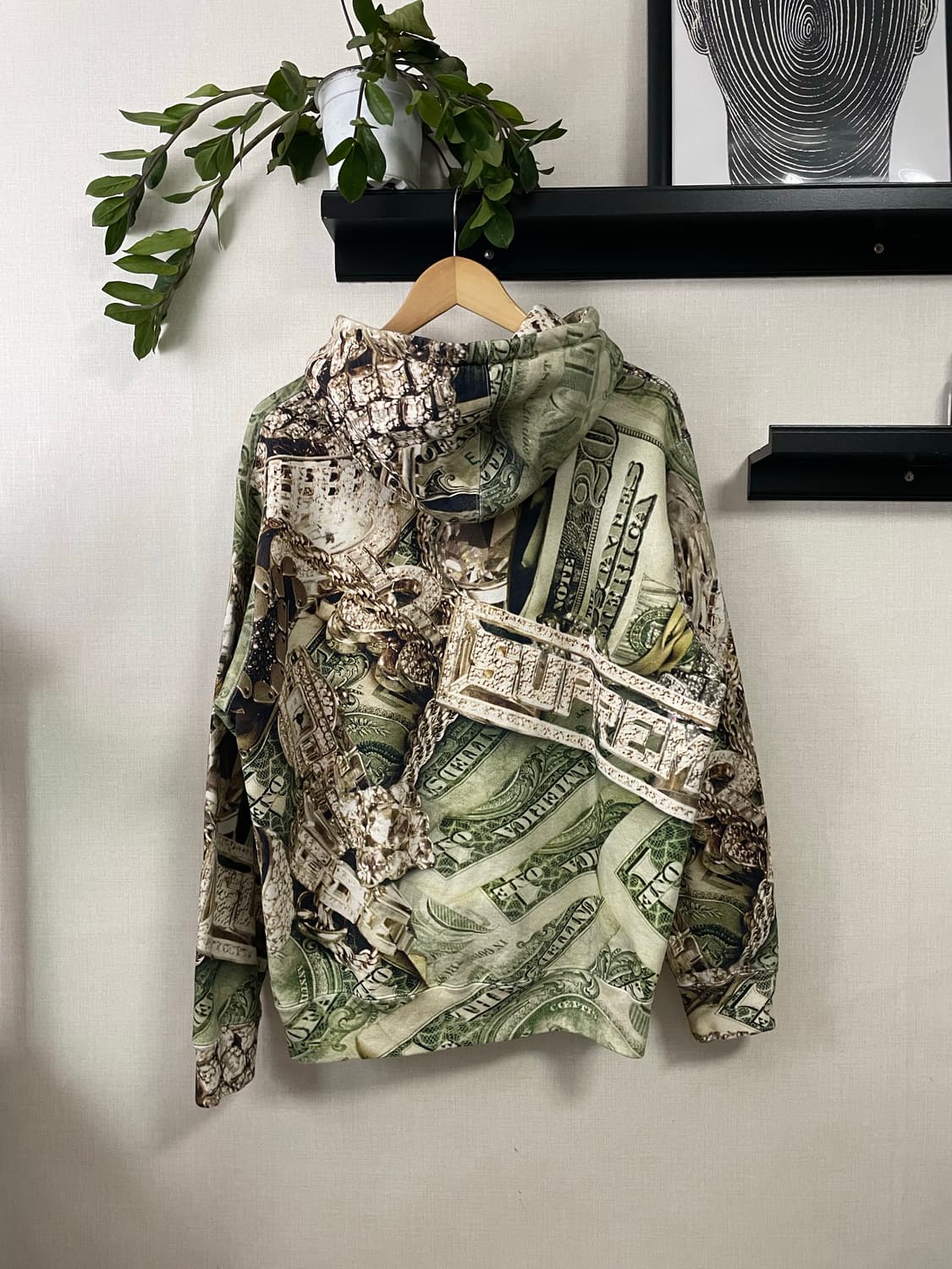 Supreme bling  hoodie M (100-105) 20Ss 상품이미지2