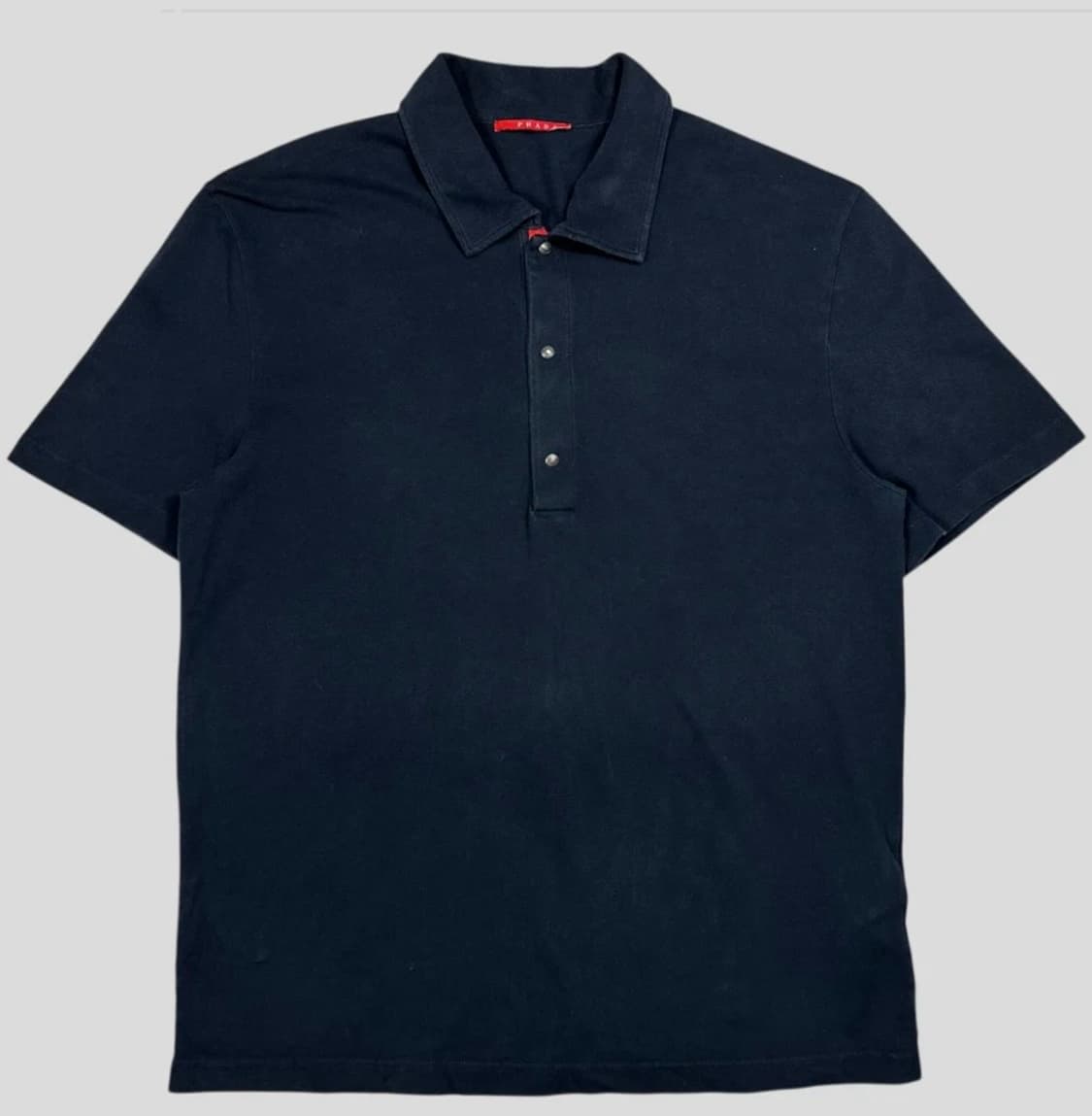 Prada Sport 2007 Red Spellout Logo Polo 상품이미지3
