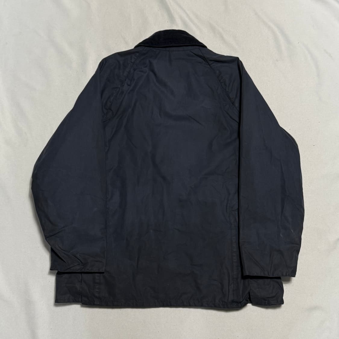 L 바버 코듀로이 카라 네이비 비데일 자켓 상품이미지3