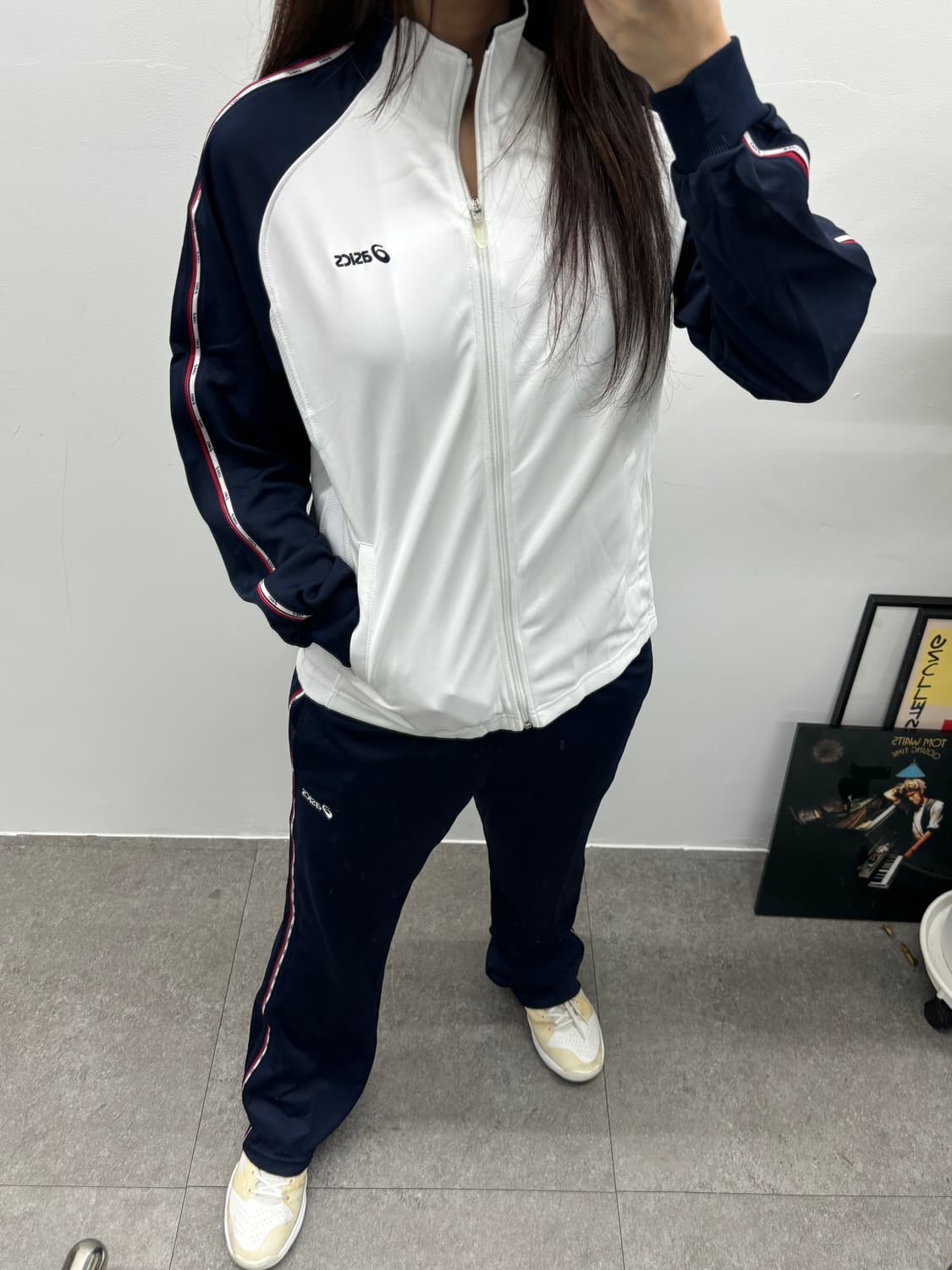 여성 아식스 셋업 새상품 상품이미지2