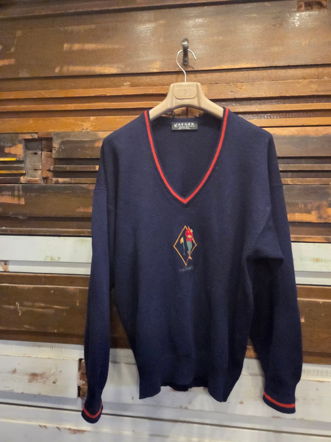 Jaeger 스코틀랜드 메이드 램스울니트  상품이미지6