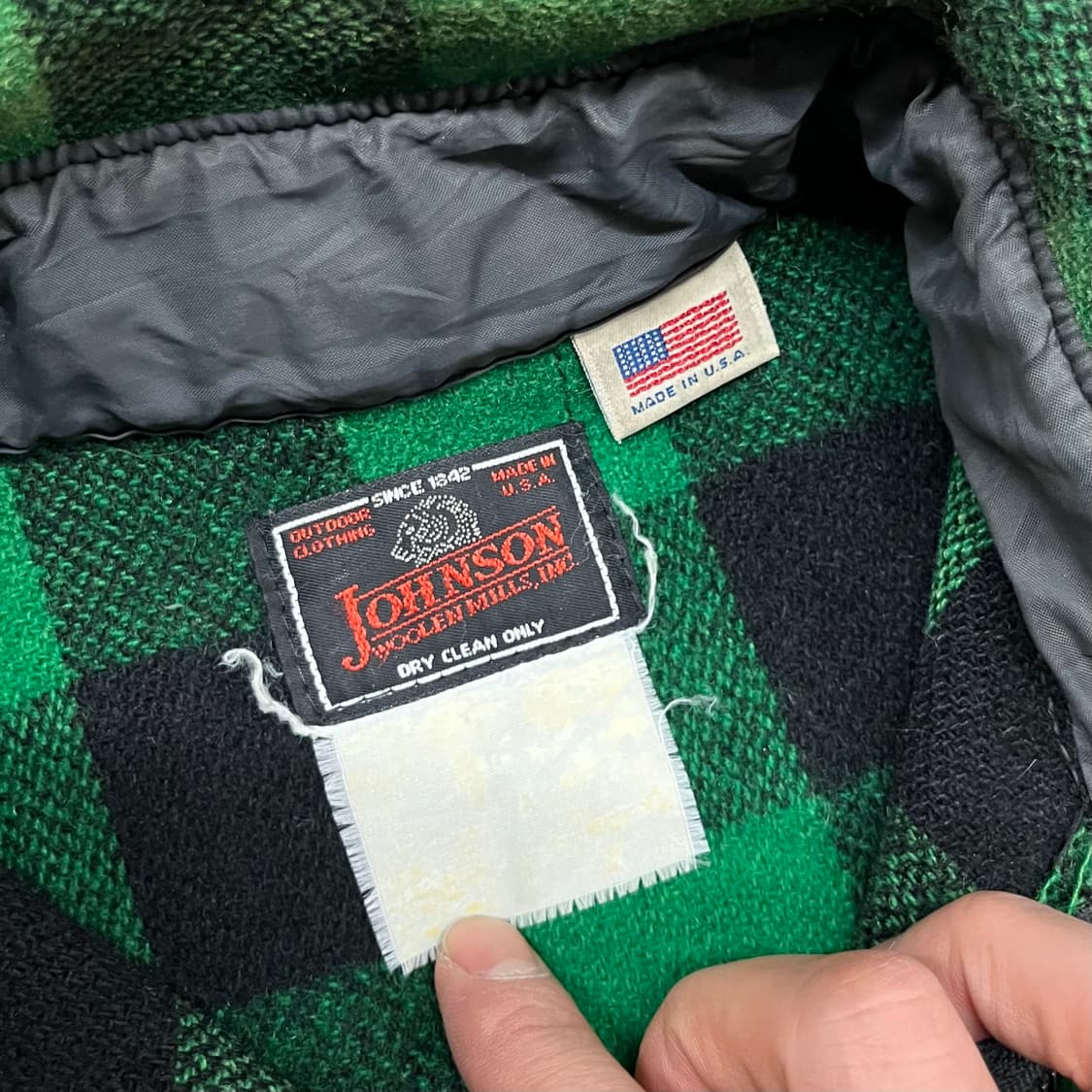 70s Johnson 매키노 울 자켓 (100-105) 상품이미지6