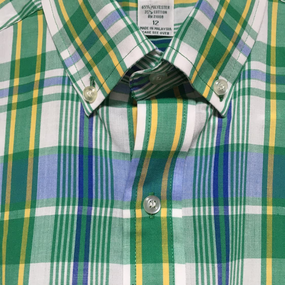 라코스테 초록 반팔 셔츠 상품이미지4