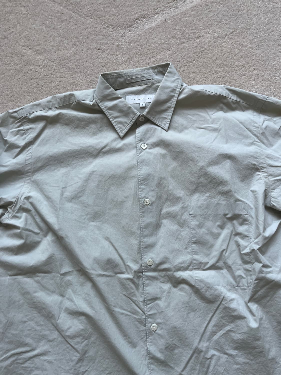 브라운야드 스테디 라인 포켓 셔츠 (105) 상품이미지5