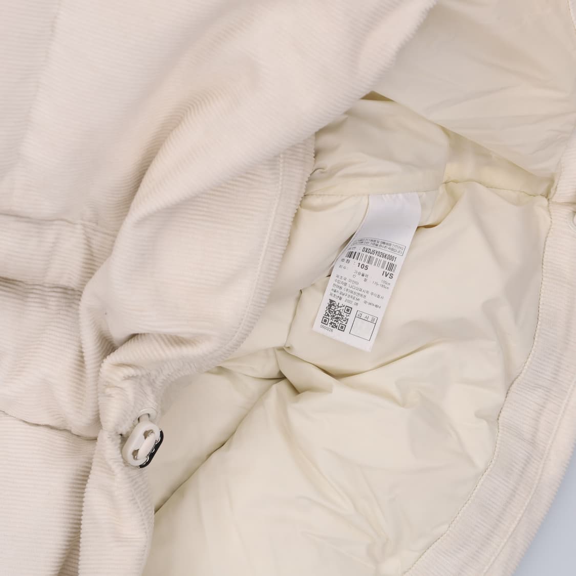 [105] 디스커버리 덕다운 코듀로이 패딩점퍼1223H2 상품이미지8