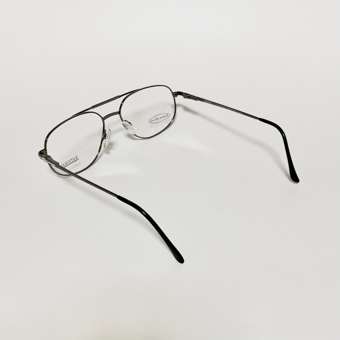 844 데드스탁 픽키 투브릿지 건메탈 빅사이즈 빈티지안경 상품이미지5