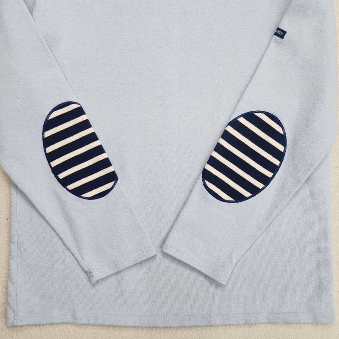 SAINT JAMES 메리디앙 길도 유 엘보패치 긴팔 티 Men SM 상품이미지4