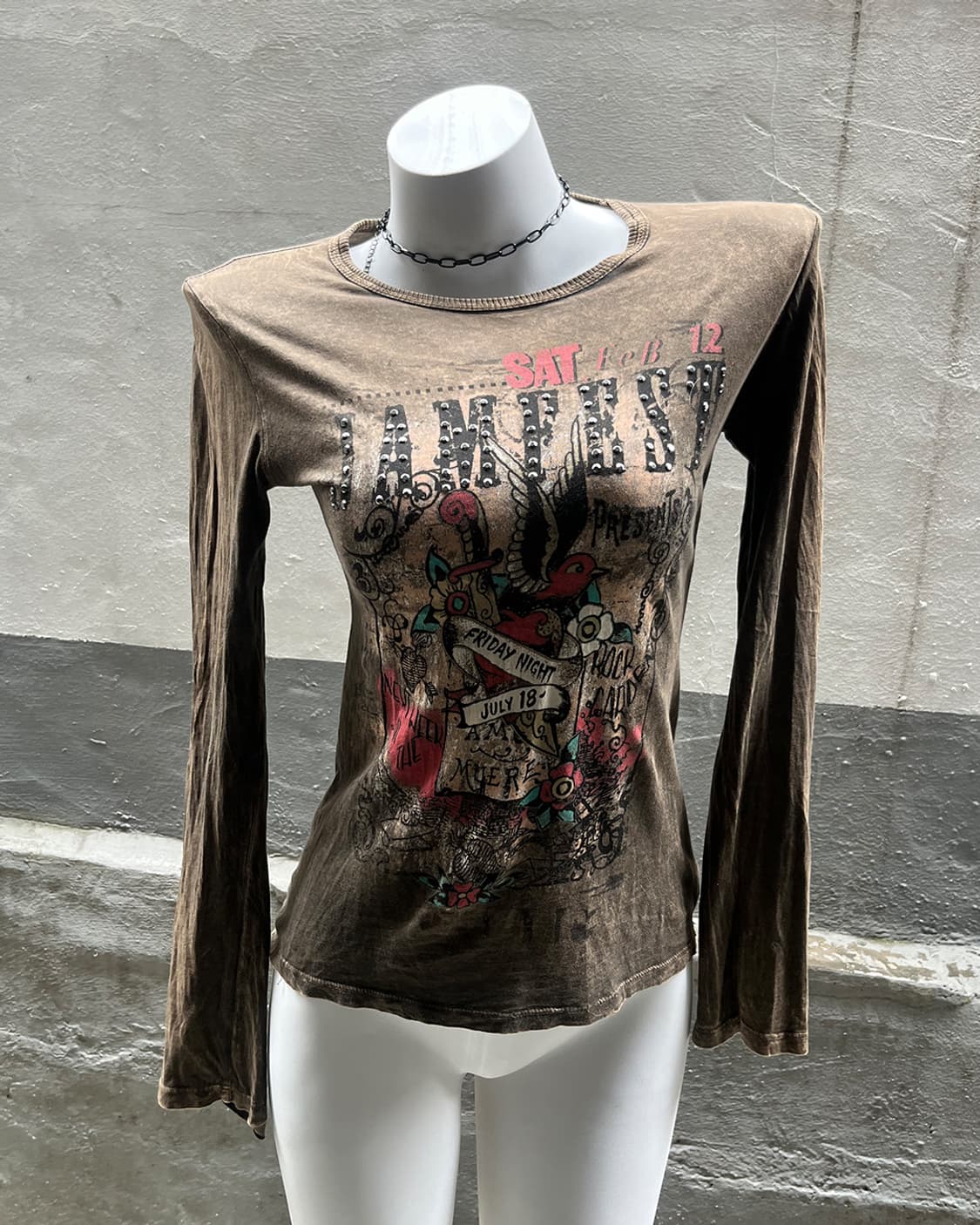 Skinny Minnie Grunge long sleeves 상품이미지4