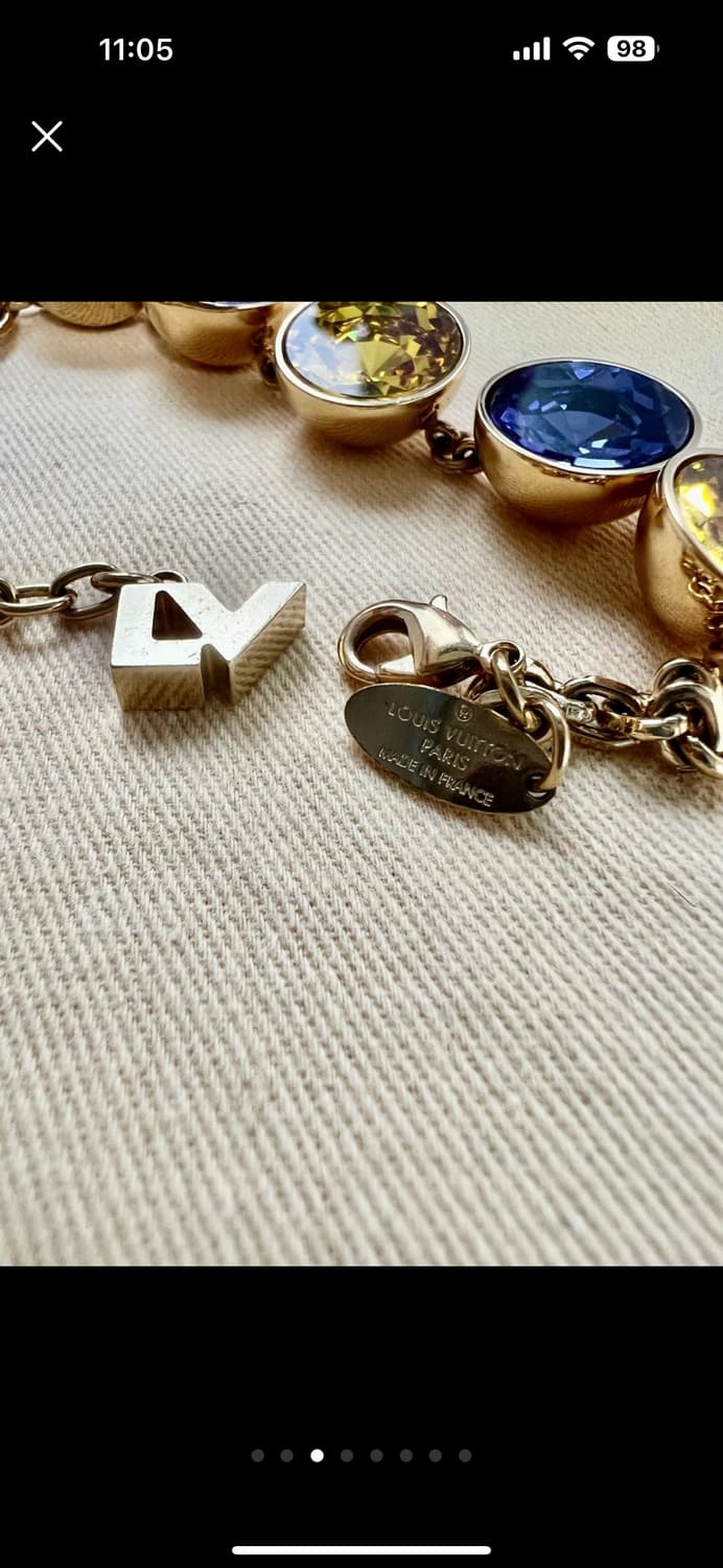 루이비통 오버 더 레인보우 팔찌 M66891 골드 상품이미지3