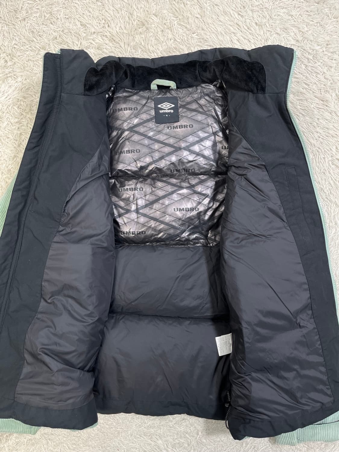 엄브로 코듀로이 덕다운 푸퍼 패딩/#2592 상품이미지7