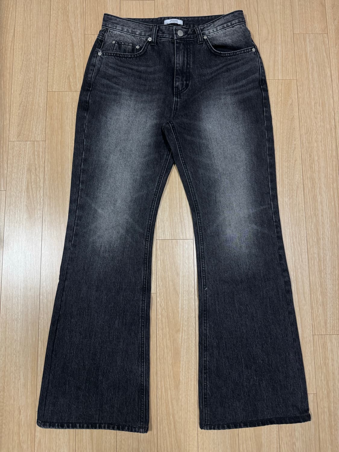 noster 흑청 워싱 플레어 부츠컷진 s 29-30 상품이미지2