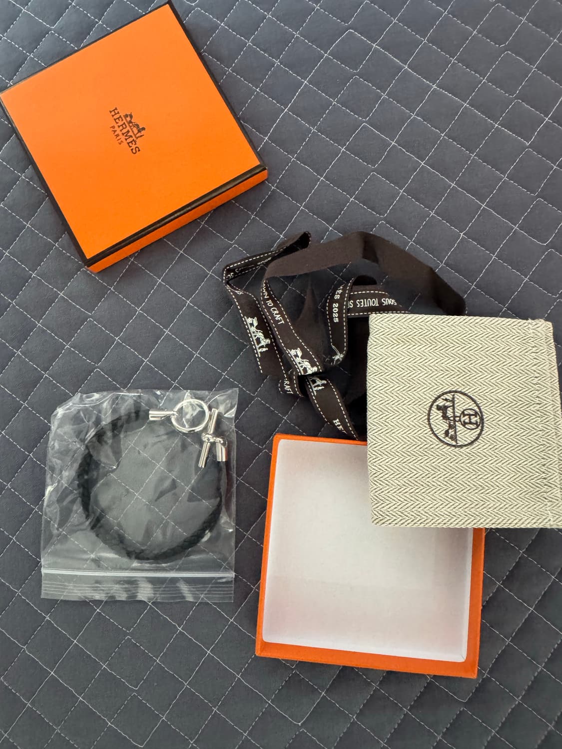 에르메스 글레난 팔찌 블랙 t4 상품이미지2