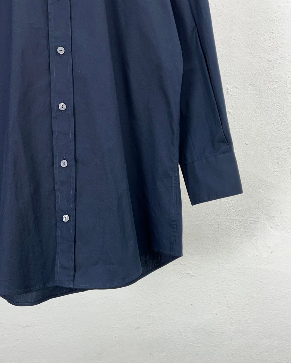 돌체앤가바나 블랙 차이나 스탠 카라 린넨 코튼 블렌디드 셔츠 상품이미지5