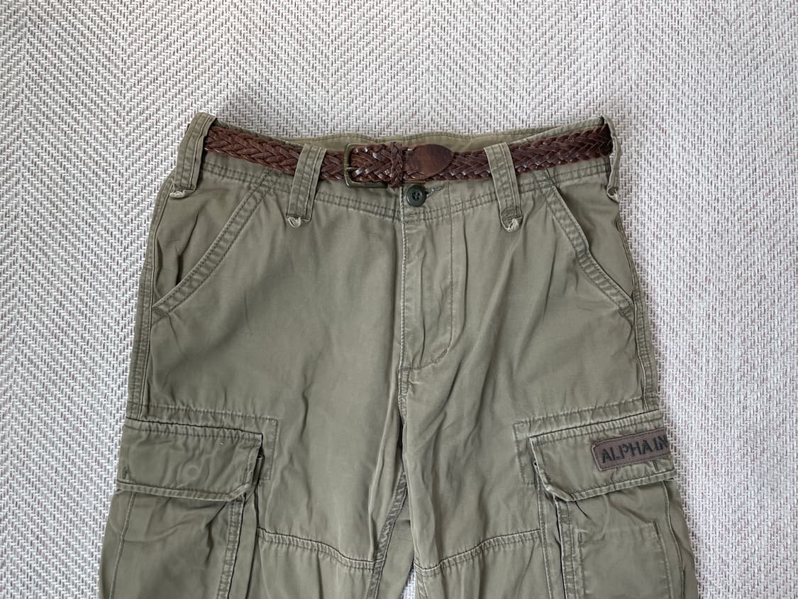 버드와이저 브라운 컬러 위빙 벨트 J03819 상품이미지1