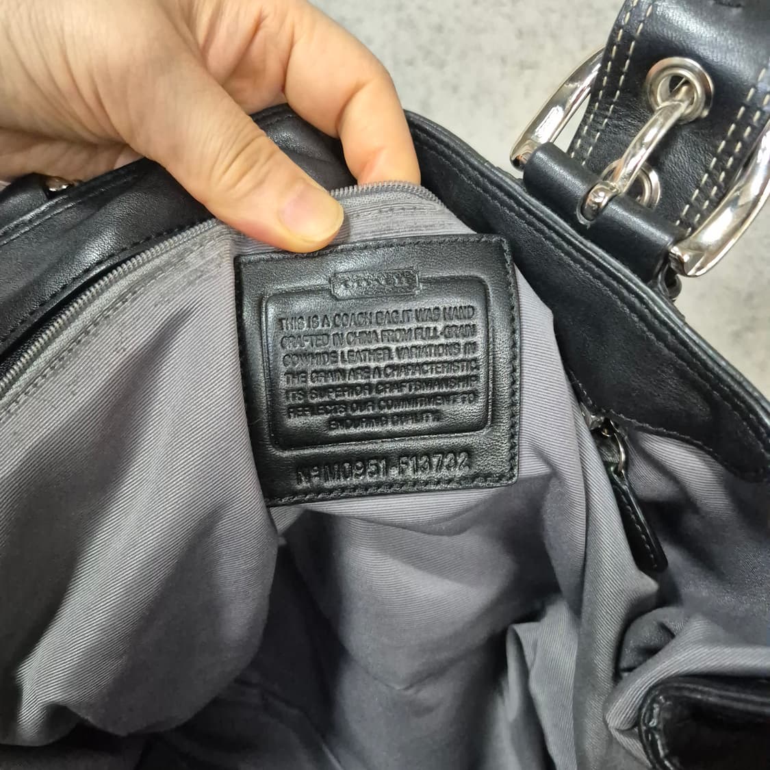 코치 y2k 숄더백 상품이미지9