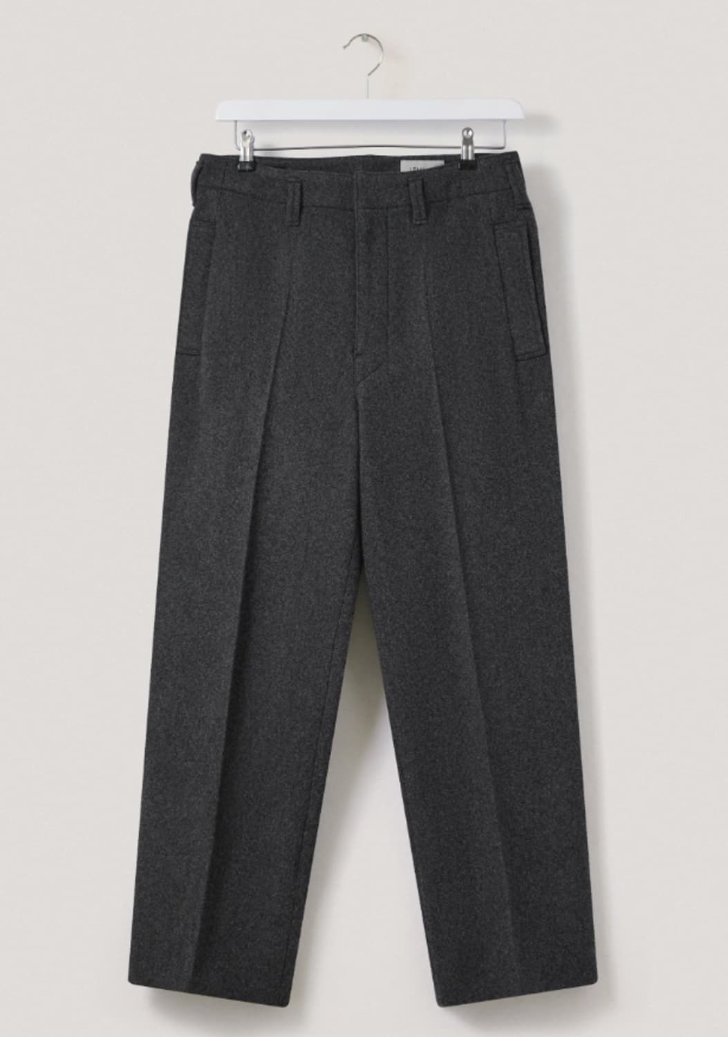 르메르 22AW 소프트 펠티드 울 테이퍼드 트라우저 상품이미지4