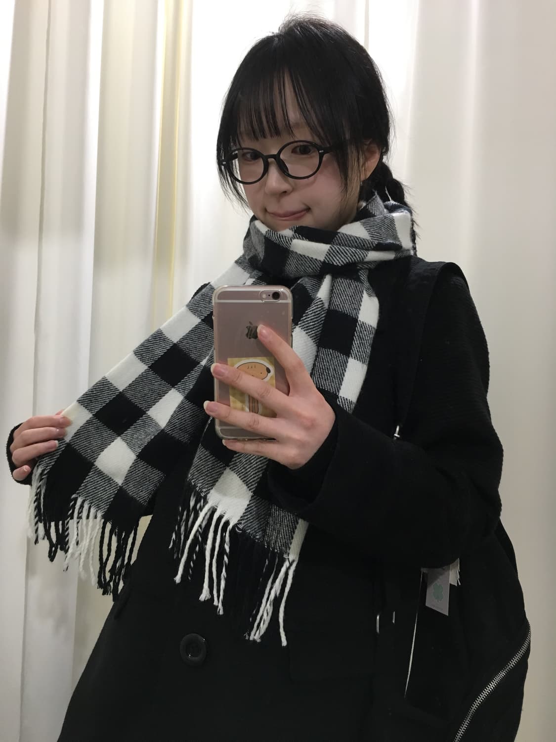 타탄체크 머플러 상품이미지5