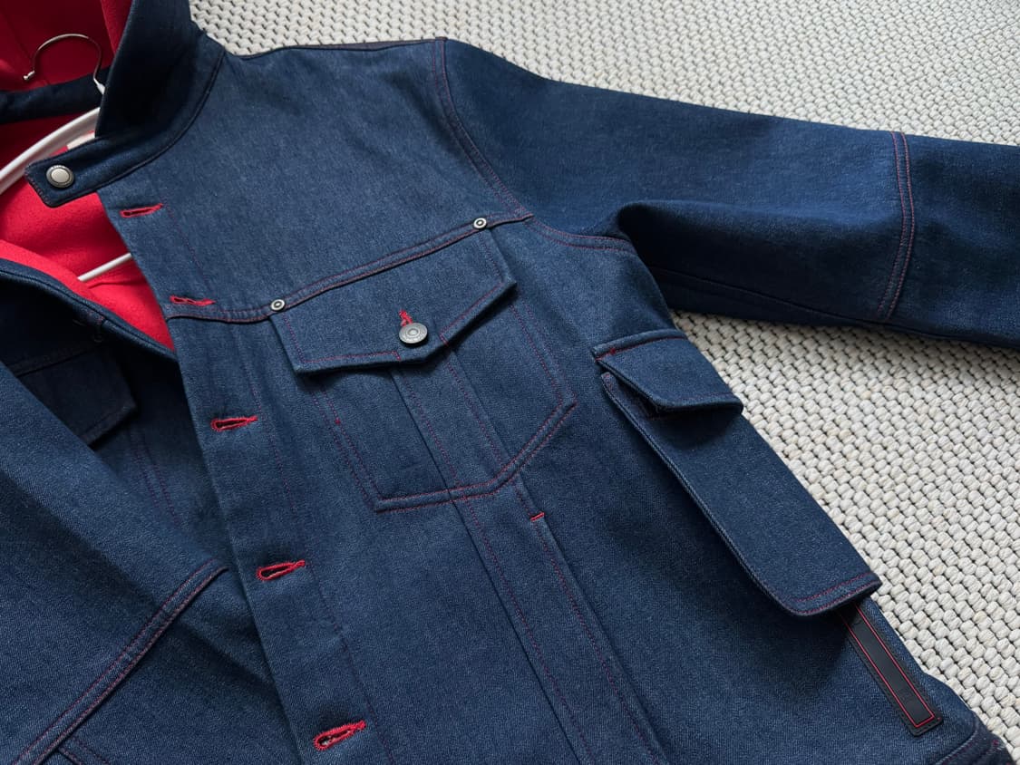 휠라 Fila 빈티지 청자켓 상품이미지3