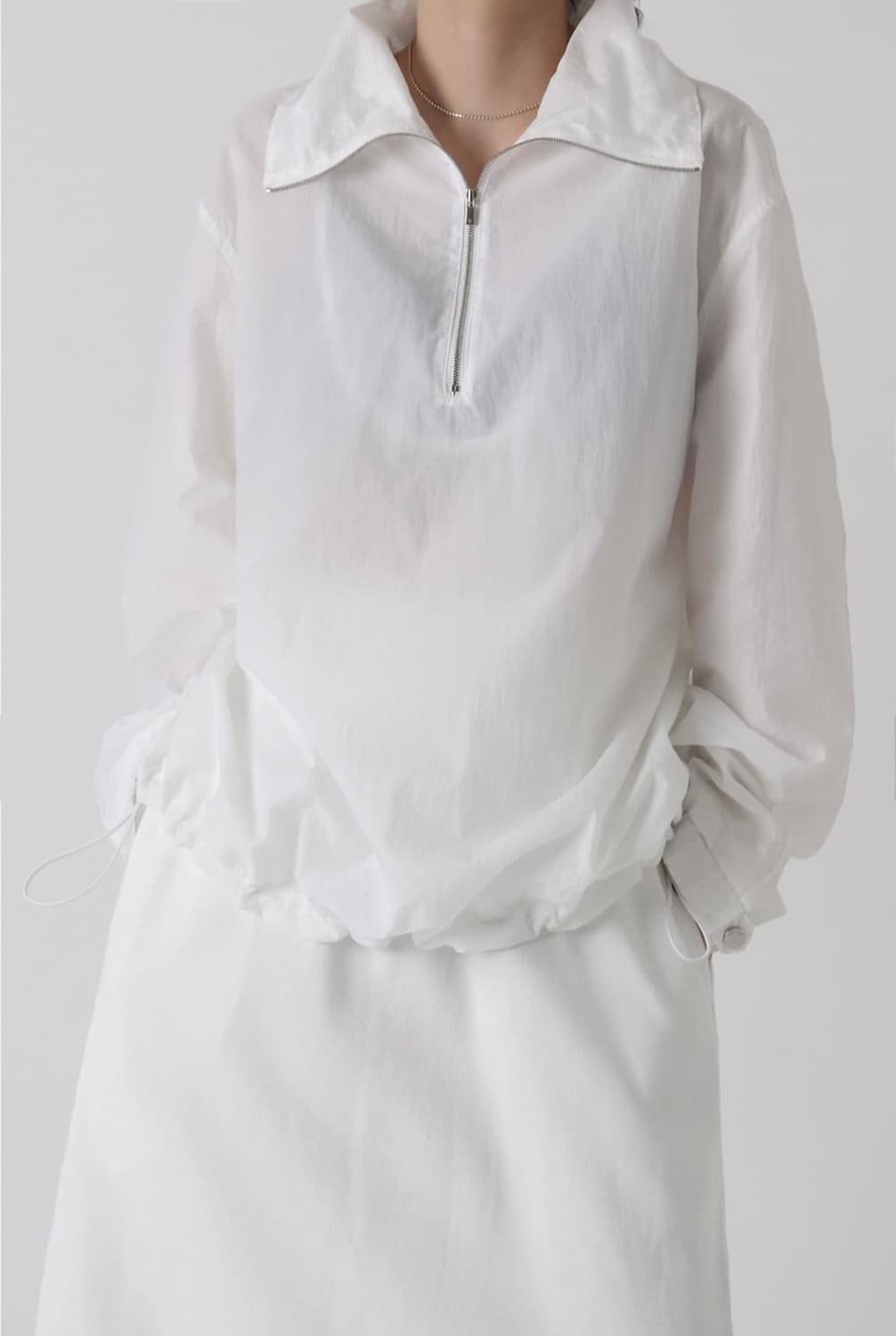 택포) 트리밍버드 쉬어 아노락 상품이미지1